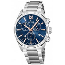 LOTUS Silver Stainless Steel Chronograph L18690/2