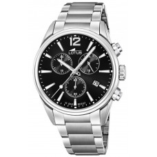LOTUS Silver Stainless Steel Chronograph L18690/3