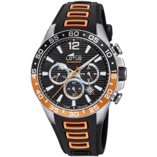 LOTUS Two Tone Rubber Chronograph L18697/1