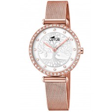 LOTUS Crystals Rose Gold Stainless Steel Bracelet L18711/1