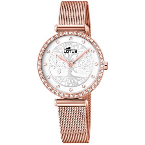 LOTUS Crystals Rose Gold Stainless Steel Bracelet L18711/1