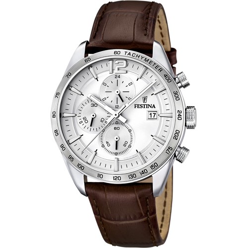 FESTINA Brown Leather Chronograph F16760/1
