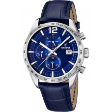 FESTINA Blue Leather Chronograph F16760/3