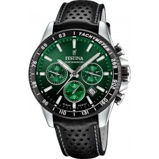 FESTINA Black Leather Chronograph F20561/5