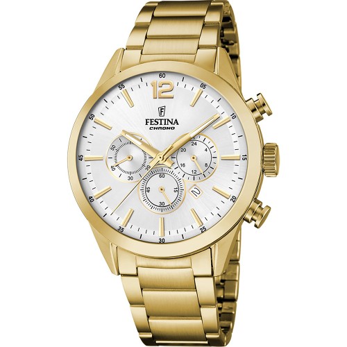 FESTINA Gold Stainless Steel Chronograph F20633/1