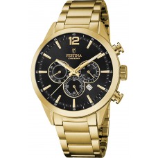 FESTINA Gold Stainless Steel Chronograph F20633/3