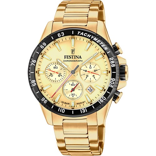 FESTINA Gold Stainless Steel Chronograph F20634/6