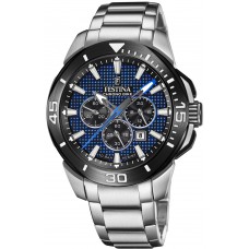 FESTINA Silver Stainless Steel Chronograph F20641/2