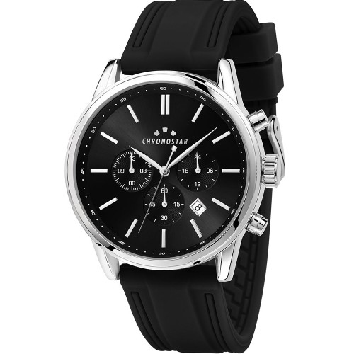 CHRONOSTAR Urano Black Rubber Chronograph R3751270006