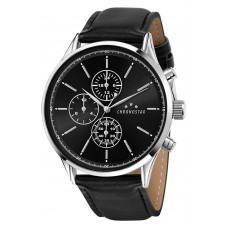 CHRONOSTAR Dandy Black Leather Chronograph R3751300002