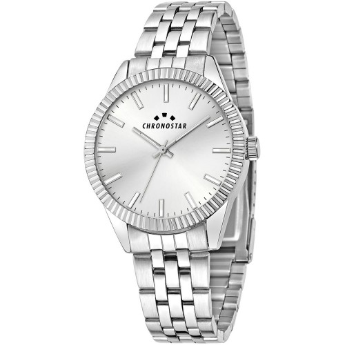 CHRONOSTAR Luxury Silver Metallic Bracelet R3753241003