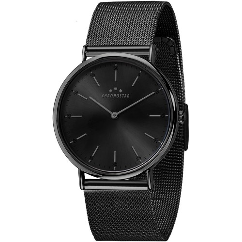 CHRONOSTAR Preppy Black Metallic Bracelet R3753252025