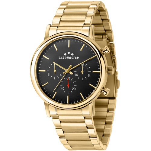 CHRONOSTAR Polaris Gold Metallic Chronograph R3753276004