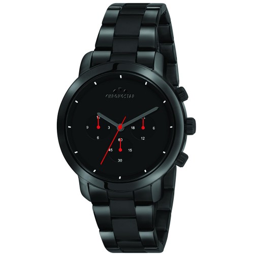 CHRONOSTAR Multifunction Black Stainless Steel Bracelet R3753281001