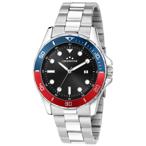 CHRONOSTAR Captain Silver Metal Bracelet R3753291002