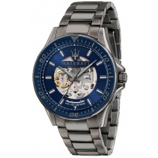 MASERATI Sfida Automatic Grey Stainless Steel Bracelet R8823140001