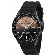 MASERATI Sfida Black Rubber Strap R8851140001