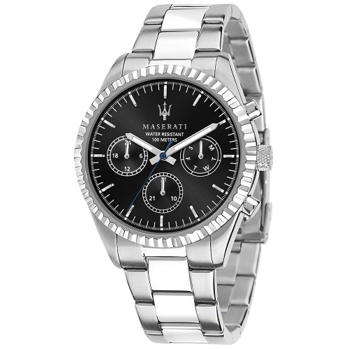 MASERATI Competizione Multifunction Two Tone Stainless Steel Bracelet R8853100023