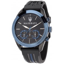 MASERATI Traguardo Black Rubber Chronograph R8871612006