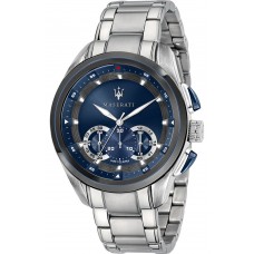 MASERATI Traguardo Silver Stainless Steel Chronograph R8873612014