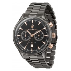 MASERATI Tradizione Anthracite Stainless Steel Chronograph R8873646001