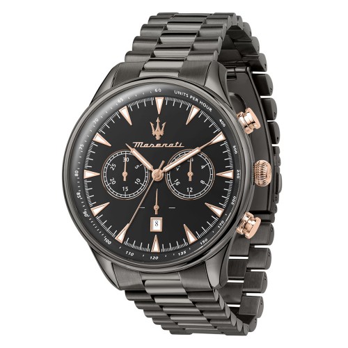 MASERATI Tradizione Anthracite Stainless Steel Chronograph R8873646001