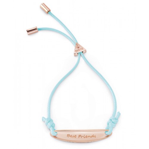 GUESS Βραχιόλι από ροζ επιχρυσωμένο ορείχαλκο UBB85050