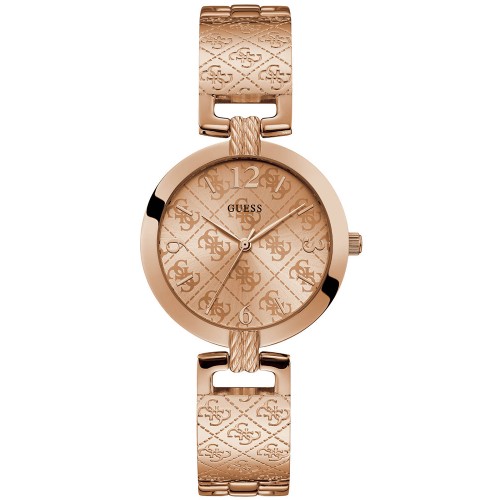 GUESS Rose Gold Stainless Steel Bracelet W1228L3