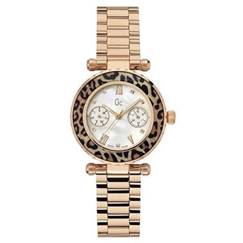 GUESS Rose Gold Stainless Steel Bracelet X35015L4S