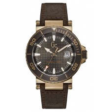 GUESS Brown Leather Strap Y36001G5