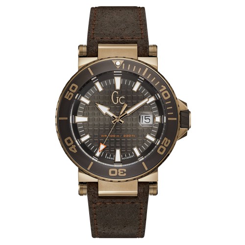 GUESS Brown Leather Strap Y36001G5