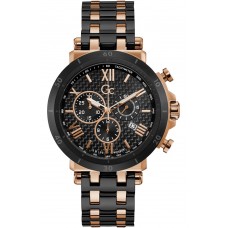 GUESS Collection Insider Two Tone Stainless Steel Chronograph Y44007G2MF