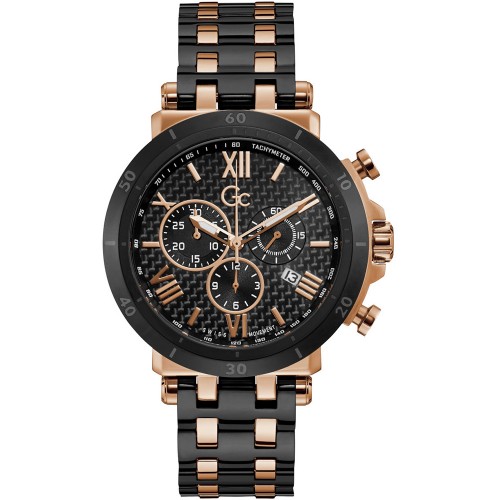 GUESS Collection Insider Two Tone Stainless Steel Chronograph Y44007G2MF