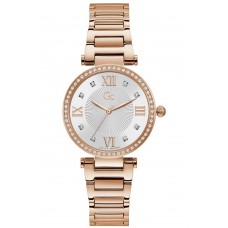 GUESS Collection Lady Crystal Rose Gold Stainless Steel Bracelet Y64002L1MF