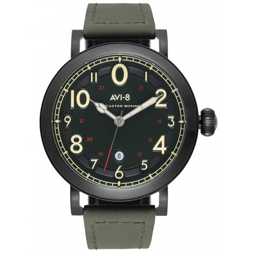 AVI-8 AV-4067-03 Lancaster Bomber Men's 44mm 5ATM