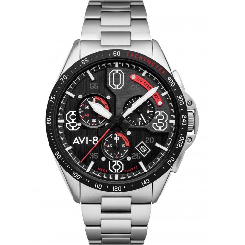 AVI-8 AV-4077-11 P-51 Mustang Chronograph 43mm 5ATM