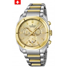 CANDINO Two Tone Stainless Steel Chronograph C4583/1
