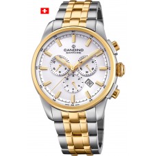 CANDINO Two Tone Stainless Steel Chronograph C4699/1
