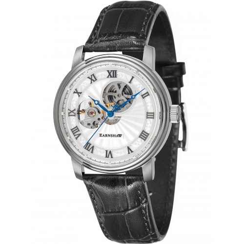 Thomas Earnshaw ES-8097-01 Westminster Skeleton Automatic Mens Watch 42mm