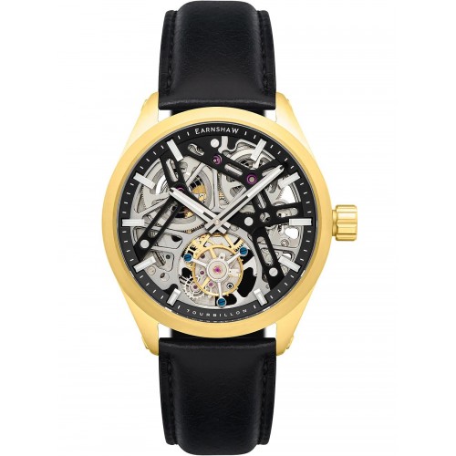 Thomas Earnshaw ES-8212-03 Endymion Tourbillon Skeleton Mens Watch 43mm