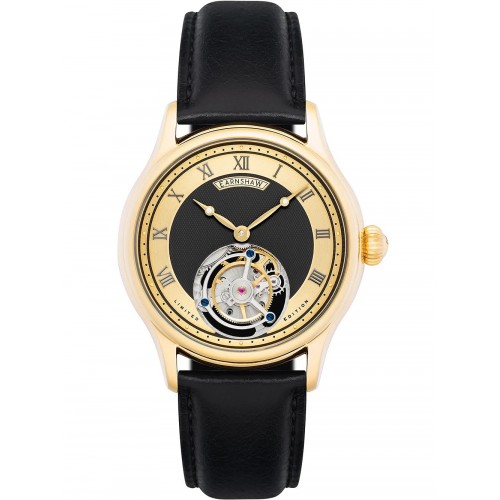 Thomas Earnshaw ES-8213-02 Palmerston Tourbillon Skeleton Mens Watch 42mm