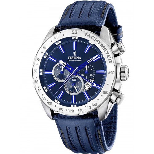 Festina F16489/B dual-time chrono 45mm 10ATM