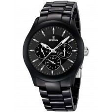 Festina Ceramic F16639/2 Ladies Multifunction Black 40 mm