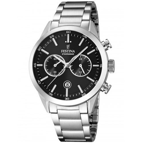 Festina F16826/C classic men`s chronograph 43mm 5ATM