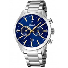 Festina F16826/E classic men`s chronograph 43mm 5ATM