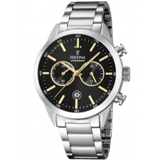 Festina F16826/F classic men`s chronograph 43mm 5ATM