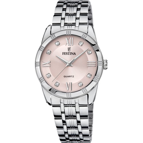 FESTINA Mademoiselle Crystals Stainless Steel Bracelet F16940/C