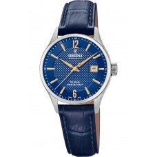 FESTINA Blue Leather Strap F20009/3