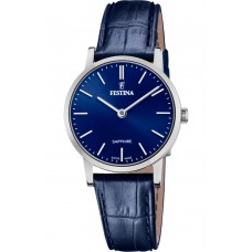 FESTINA Blue Leather Strap F20013/3