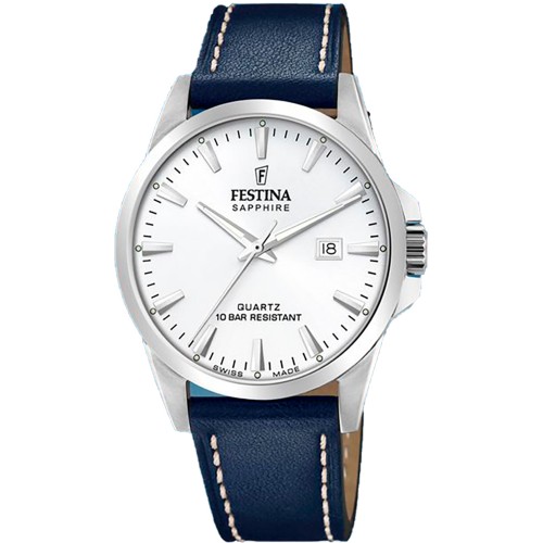 FESTINA Blue Leather Strap F20025/2